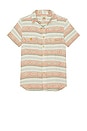 view 4 of 5 CHEMISE BOQUILLAS in Red & Green Sonoita Stripe