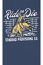 view 4 of 5 Ride Or Die T-Shirt in Navy