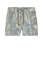 view 4 of 4 The Barton Elastic Boardshort in Will Tree Camo