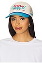 view 1 of 4 Coastal Cowgirl Hat in White & Blue