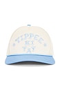 view 1 of 3 YIPPEE トラッカーハット in Cream & Light Blue