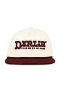 view 1 of 2 КЕПКА ДАЛЬНЕБОЙЩИКА DARLIN' in Cream & Maroon