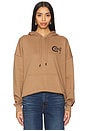 view 2 of 5 Cowboy Country Club Hoodie in Light Brown