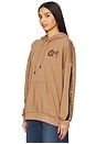 view 3 of 5 Cowboy Country Club Hoodie in Light Brown