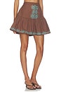 view 2 of 6 Flare Skirt in Umber