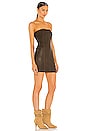 view 2 of 4 Strapless Dress in Mink