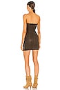 view 3 of 4 Strapless Dress in Mink