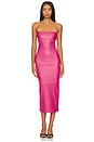 view 1 of 3 VESTIDO TUBE in Hot Pink