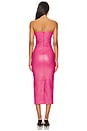 view 3 of 3 VESTIDO TUBE in Hot Pink