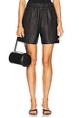 view 1 of 6 Culotte Shorts in Black