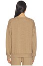 view 4 of 4 Heart Sweatshirt in Taupe