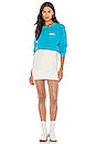 view 5 of 5 Small Logo Sweatshirt in Turquoise