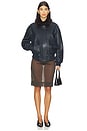 view 4 of 4 Vintage Aviator Jacket in Midnight
