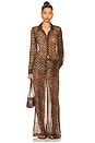 view 5 of 6 Wide Leg Pintuck Trousers in Jaguar