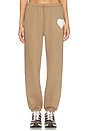 view 1 of 6 Heart Sweatpants in Taupe