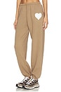 view 4 of 6 Heart Sweatpants in Taupe