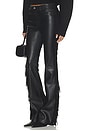 view 1 of 6 Fringe Micro Flare Pant in Black