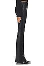 view 4 of 6 Fringe Micro Flare Pant in Black