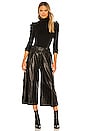view 4 of 4 Culotte Pant in Black