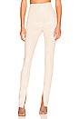 view 1 of 4 Ankle Legging With Zipper in Off White