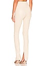 view 3 of 4 Ankle Legging With Zipper in Off White