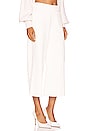 view 2 of 4 Culotte Pant in White