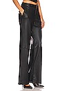 view 2 of 4 Baggy Lowrise Trousers in Black