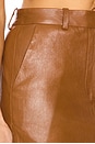 view 6 of 6 MINIFALDA in Chestnut