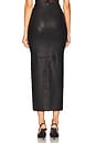 view 4 of 6 Maxi Tube Skirt in Black