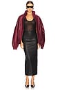 view 5 of 6 Maxi Tube Skirt in Black