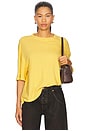 view 1 of 4 Oversized Boxy T-Shirt in Yellow