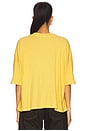view 3 of 4 Oversized Boxy T-Shirt in Yellow