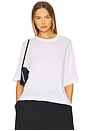 view 1 of 4 CAMISETA GRANDE E QUADRADA in White