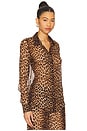 view 2 of 4 Fitted Button Up in Jaguar