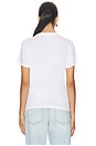 view 3 of 4 Baby Tee in White