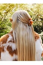view 6 of 8 Hand-Painted Fawn Claw Hair Clip in 