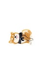 view 5 of 6 Hand-Painted Shiba Inu Claw Hair Clip in 