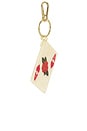 view 3 of 4 Hand-Painted Ace Of Hearts Bag Charm + Keychain in 