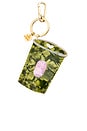 view 1 of 2 LLAVERO MATCHA BAG CHARM + KEYCHAIN in 