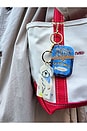 view 5 of 5 Hand-Painted Sardines Bag Charm + Keychain in 