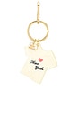 view 1 of 5 Hand-Painted NYC T-Shirt Bag Charm + Keychain in 