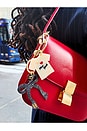 view 5 of 5 Hand-Painted NYC T-Shirt Bag Charm + Keychain in 
