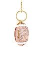 view 2 of 5 Hand-Painted Vintage Football Bag Charm in 