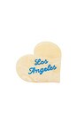 view 2 of 3 x Revolve Hand-Painted Los Angeles Heart Claw Clip in 