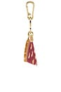 view 3 of 4 Hand-painted Bag Charm in Pizza