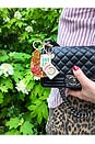 view 2 of 2 Hand-painted Mahjong Bag Charm + Keychain in 