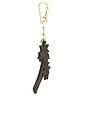 view 3 of 6 Hand-painted Palm Trees Bag Charm + Keychain in 