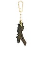 view 5 of 6 Hand-painted Palm Trees Bag Charm + Keychain in 
