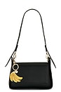 view 6 of 6 Hand-painted Banana Bag Charm + Keychain in 