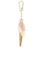 view 3 of 6 Hand-painted Gelato Bag Charm + Keychain in 
